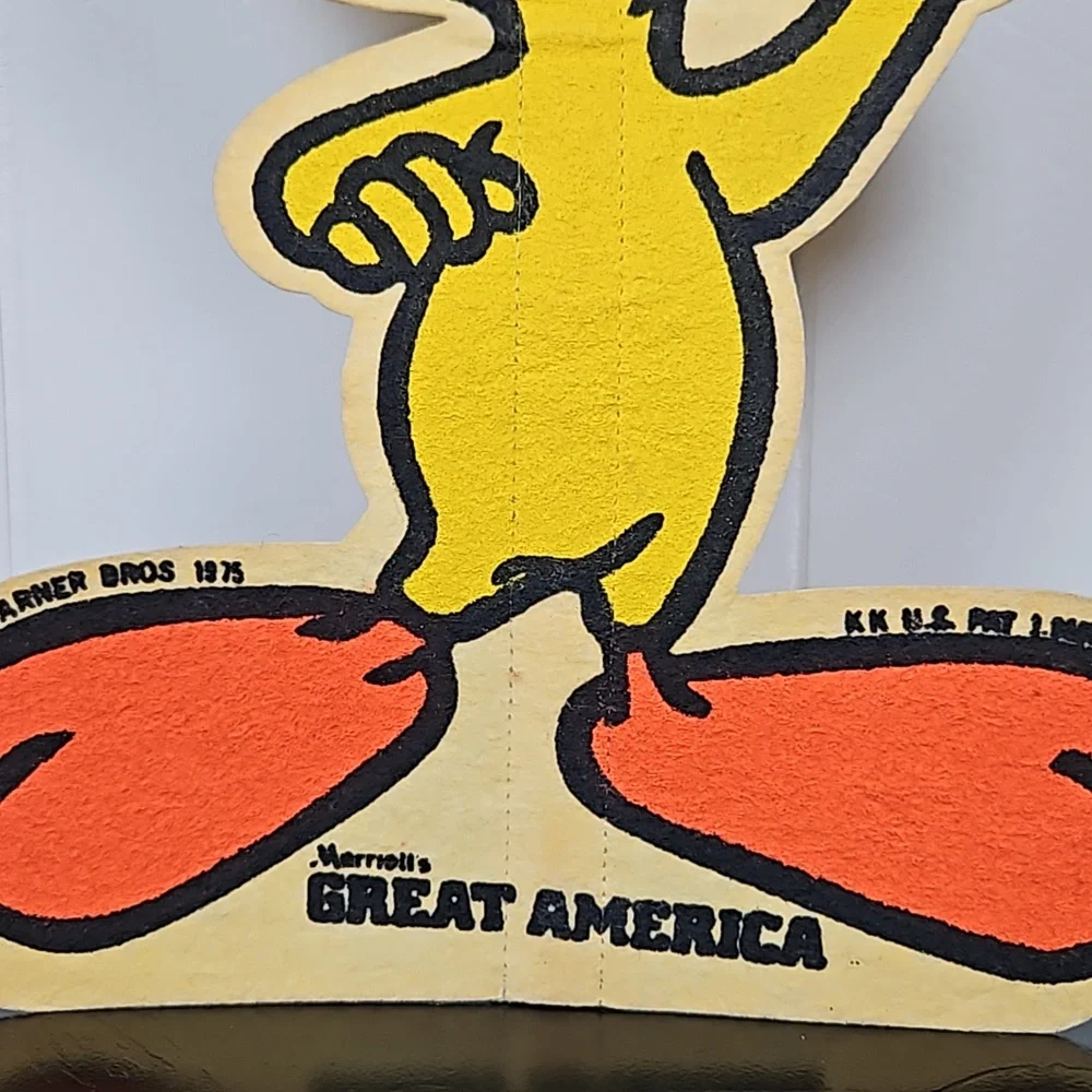 1975 Vintage Marriotts Great America Felt Tweety Bird
